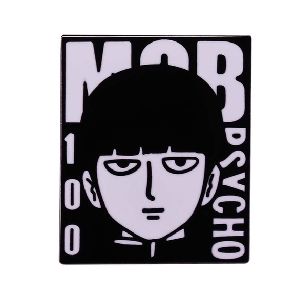 Mob Psycho 100 Shigeo Kageyama Enamel Pins 58-1 - Picture 1 of 1